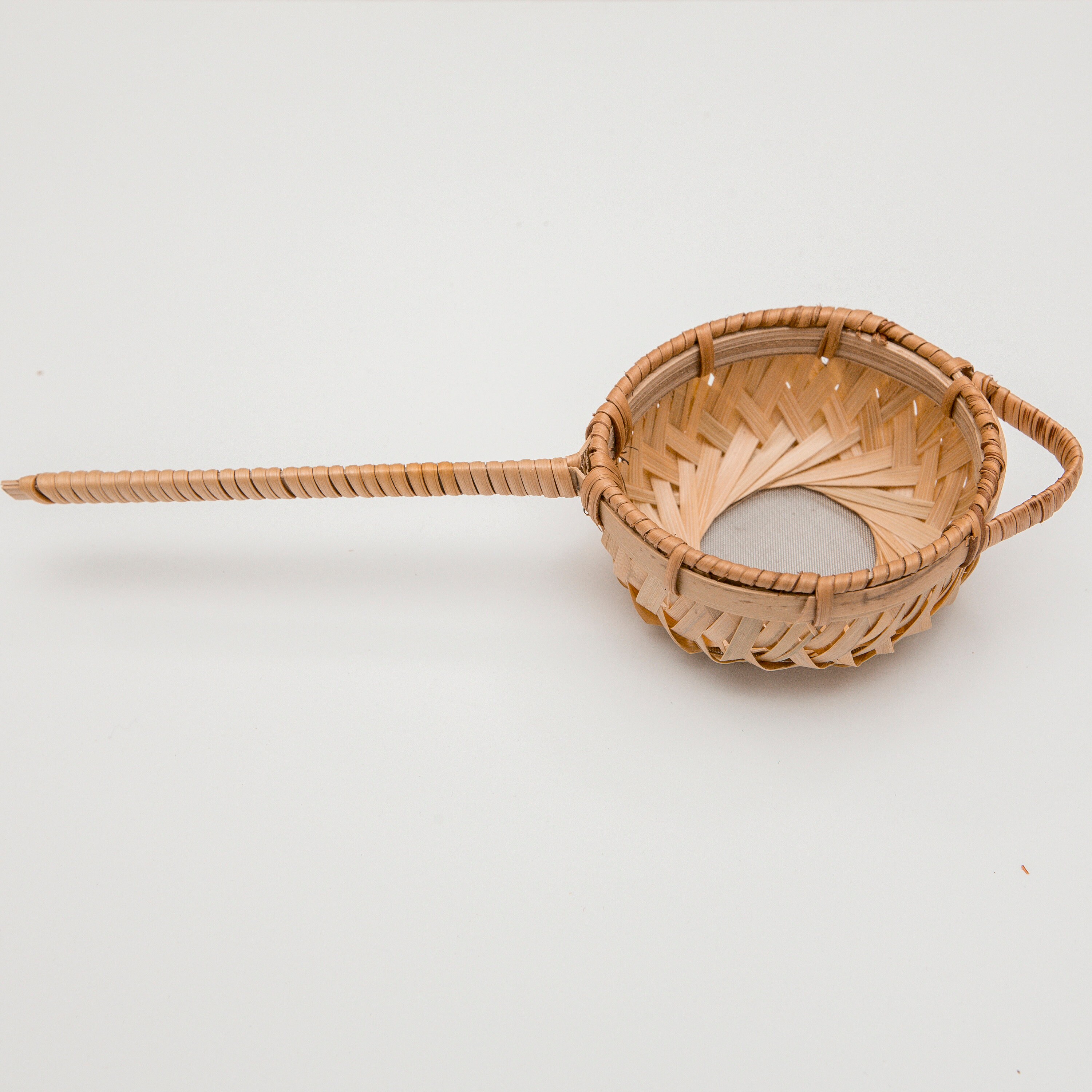 Vintage Natural Bamboo Tea Strainers