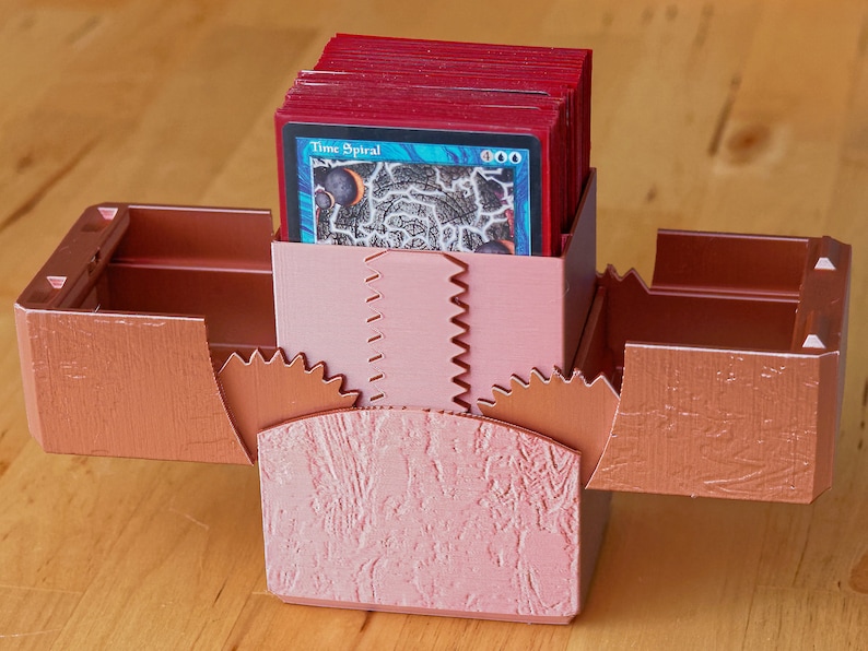 STL Files for 100 Card commander Geared Deck Box With Etsy Canada