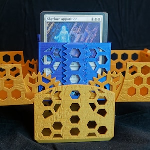 STL files for &#39;see-through&#39; Commander geared deck box with magnetic latch.