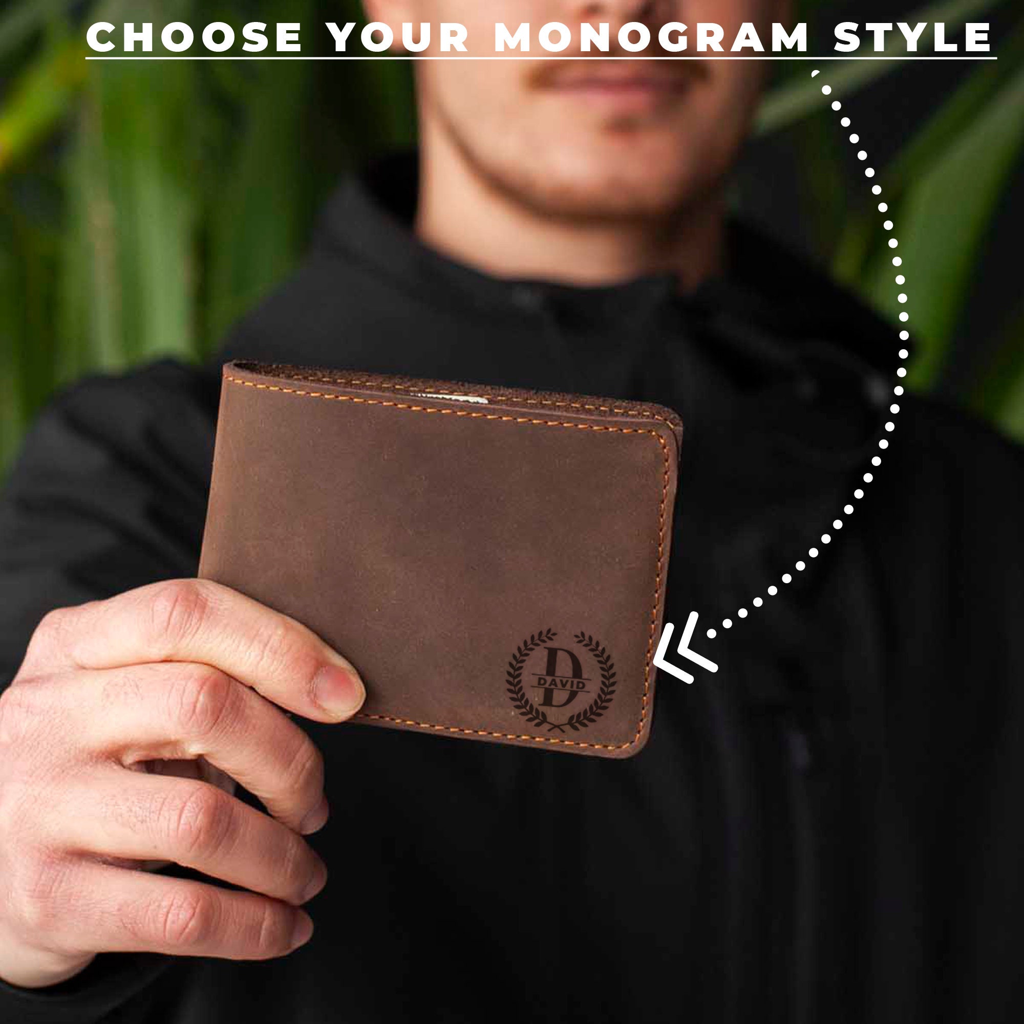 Pocket Organizer Monogram - Men - Personalization