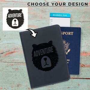 Personalized Leather Passport Holder: Handmade Travel Wallet