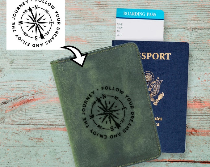PASSPORT HOLDER, TRAVEL Journal,Personalized Passport Holder,Passport Cover,Passport,Passport Wallet, Leather Passport Wallet, Travel Gift