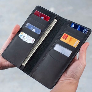 Cartera de cuero para hombre, regalo para padrinos de boda, cartera personalizada, cartera para hombre, cartera de cuero personalizada, cartera de cuero para hombre