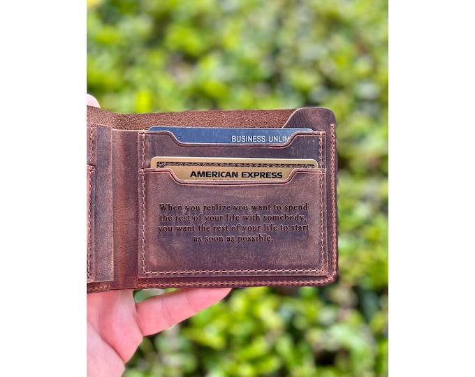 Mens Wallet|Wallet|Wallet Men Personalized|Leather Wallet Eight Cards|Leather Wallet for men|Leather Wallet Mens|Personalized Wallet