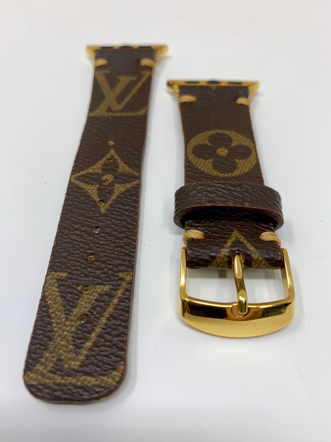 LV apple watch series 4 bands UPCYCLED Louis Vuitton Apple | Etsy