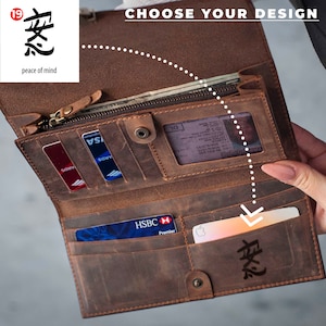 Cartera de mujer, cartera de cuero, cartera con monograma, regalo para el día de la madre, cartera personalizada, cartera con monograma, cartera con monograma, cartera para mujer, regalos