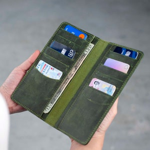 Cartera personalizada, Cartera de cuero para hombre, Regalo para padrinos de boda, Cartera para hombre, Cartera de cuero personalizada, Cartera de cuero para hombre