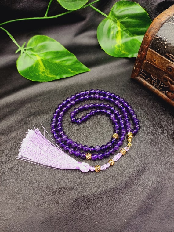 8mm Natural Stone Purple Amethysts Agate Beads Bracelet Women Men Jewelry  Gift