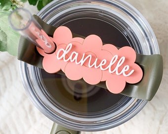Plaque signalétique Daisy Stanley : étiquette de verre personnalisée en acrylique