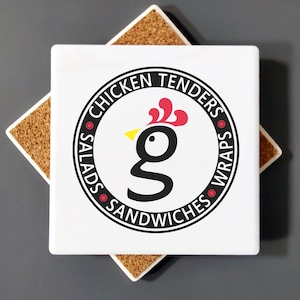 Personalized Coasters, Ceramic Coasters With Logo, Personalized Coaster, Logo Printed On Coaster, Custom Printed Coasters, Branded Coasters