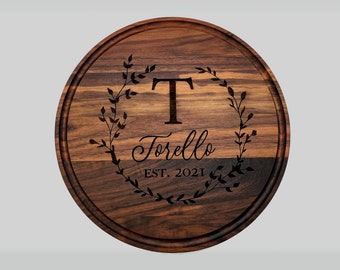 Personalized Cutting Board, Engraved Cheese Board, Custom Charcuterie Board, Wedding Gift, Housewarming Gift, Anniversary Gift, Engagement