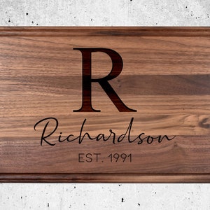 Personalized Cutting Board, Custom Cutting Board, Cheese Board, Chopping Board, Wedding gift, Christmas gift, Closing Gift