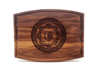 Your Logo Engraved On Cutting Board, Business Logo on Cutting Board, Corporate Gifts, Company Business Logo Engraved, Wooden Cutting Boards