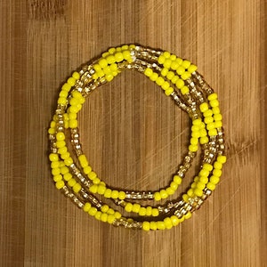 Orisha Orula Earrings w Bronze Elephant Charm and Yellow /& Green Czech Beads Your purchase supports a Iyawo Santeria Ifa 3