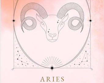 Signos del Zodíaco Digitales, Arte Mural, Imprimibles, Descarga Digital, Signos del Zodiaco, Astrología, Signos Astrológicos