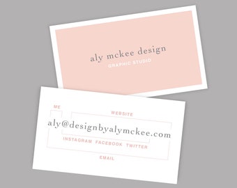 Business Card / Perfect for Bloggers
