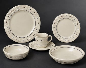 Longaberger Woven Traditions 6 Piece Place Setting Boxed Set