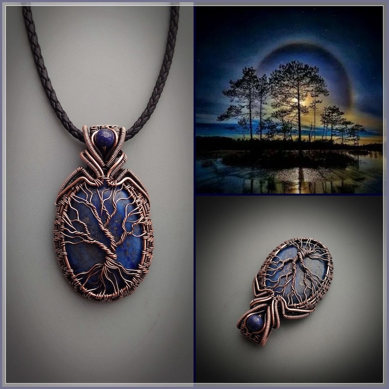 Good luck charm necklace Mens necklace men jewelry Anniversary Etsy