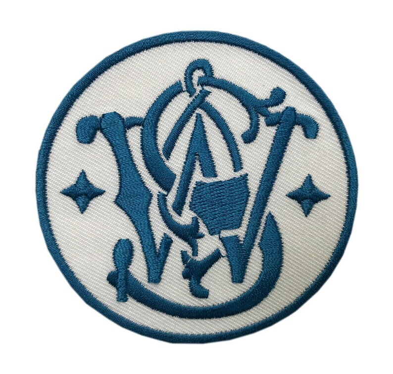 Smith /& Wesson Patch Embroidered Iron On S/&W Handgun Pistol Rifle Firearm Gun