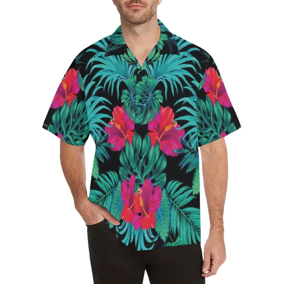 Hawaiian shirt aloha shirts men women vintage T-shirt | Etsy