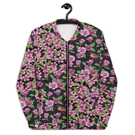 Unisex Bomber Jacket -(sweatshirts jersey sweater coat hoodies trench sweatpants pants jeans shirt yoga leggings 80's retro vintage 90s 90's
