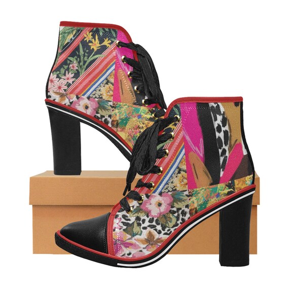 Heels -(shoes sneakers Flip-Flops sandals boots slip ons pumps athletic Ankle Cowboy gladiator strappy slides vintage stripper wedding)