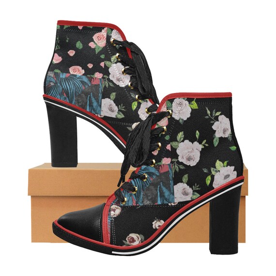 Heels -(shoes sneakers Flip-Flops sandals boots slip ons pumps athletic Ankle Cowboy gladiator strappy slides vintage stripper wedding)