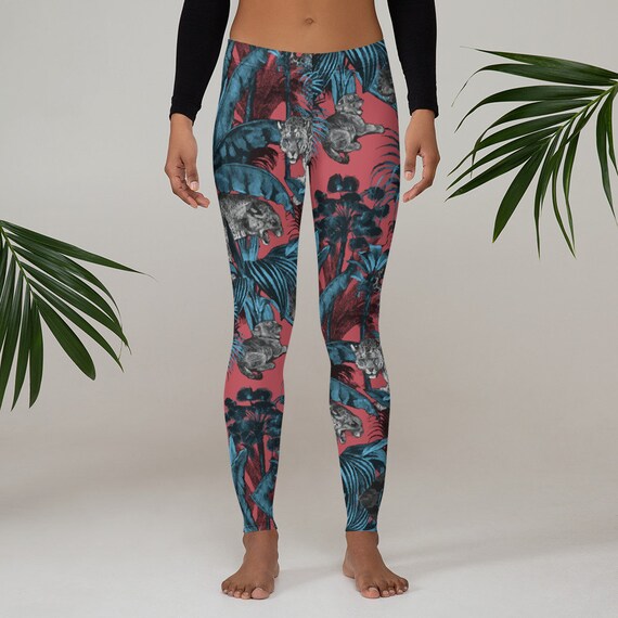 90's Vintage Leggings -(yoga gym tights pants sports swimwear bikini sweatpants jeans lingerie sweatshirt jeans underwear sweater 90s)