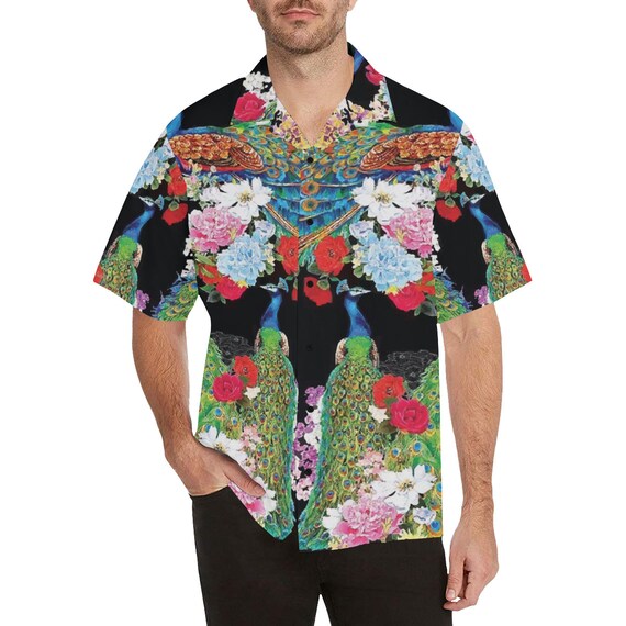 Hawaiian shirt -(aloha shirts men women vintage T-shirt buttons with sayings funny tie dye tank top short long sleeve custom personalized)