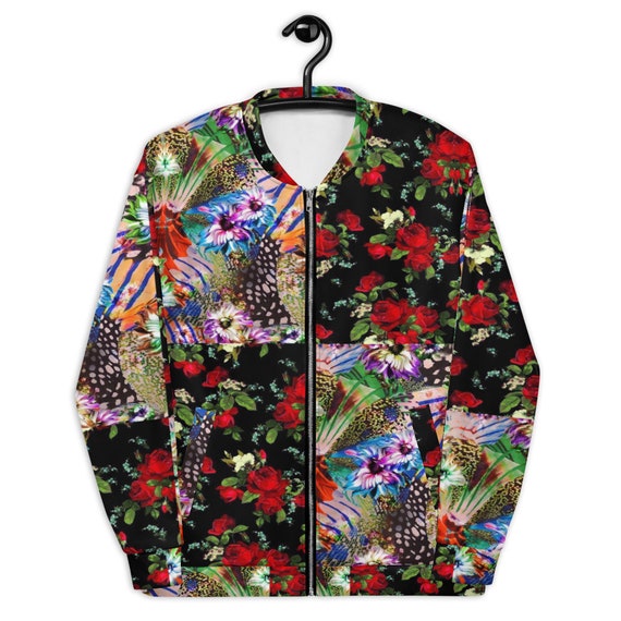 Unisex Bomber Jacket -(sweatshirts jersey sweater coat hoodies trench sweatpants pants jeans shirt yoga leggings 80's retro vintage 90s 90's
