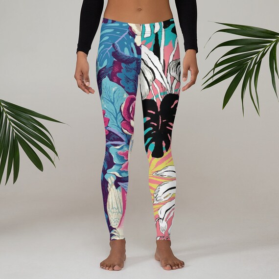 90's Vintage Leggings -(yoga gym tights pants sports swimwear bikini sweatpants jeans lingerie sweatshirt jeans underwear sweater 90s)
