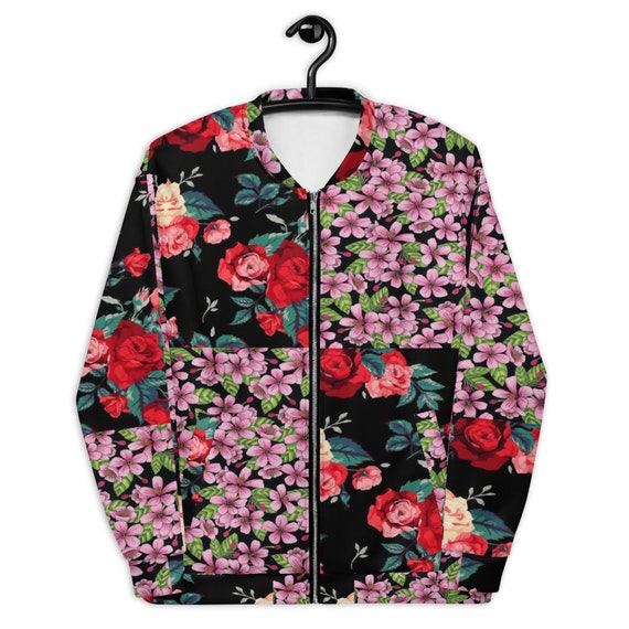 Unisex Bomber Jacket -(sweatshirts jersey sweater coat hoodies trench sweatpants pants jeans shirt yoga leggings 80's retro vintage 90s 90's
