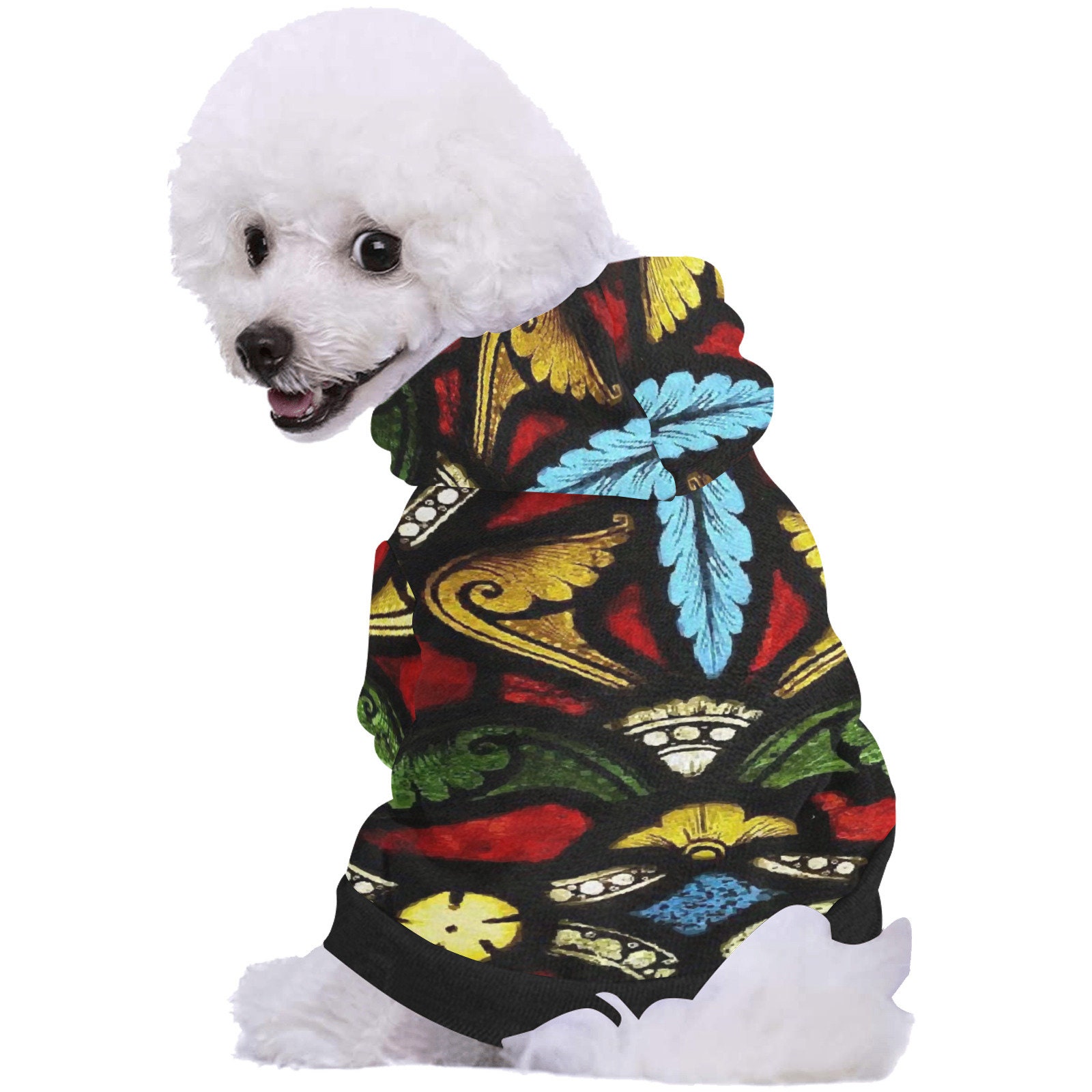 Pawtton Fleece lv Designer Dog Sweater