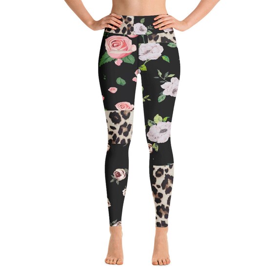 Leggings -(yoga fitness gym workout tights pants sports vintage for women girls cute athletic soft colorful unique abstract designer rave)