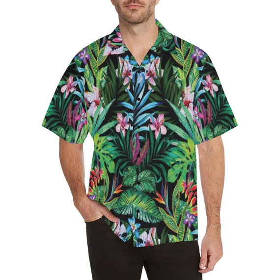 Hawaiian shirt -(aloha shirts men women vintage T-shirt buttons with sayings funny tie dye tank top short long sleeve custom personalized)