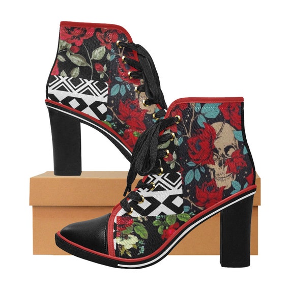 Heels -(shoes sneakers Flip-Flops sandals boots slip ons pumps athletic Ankle Cowboy gladiator strappy slides vintage stripper wedding)