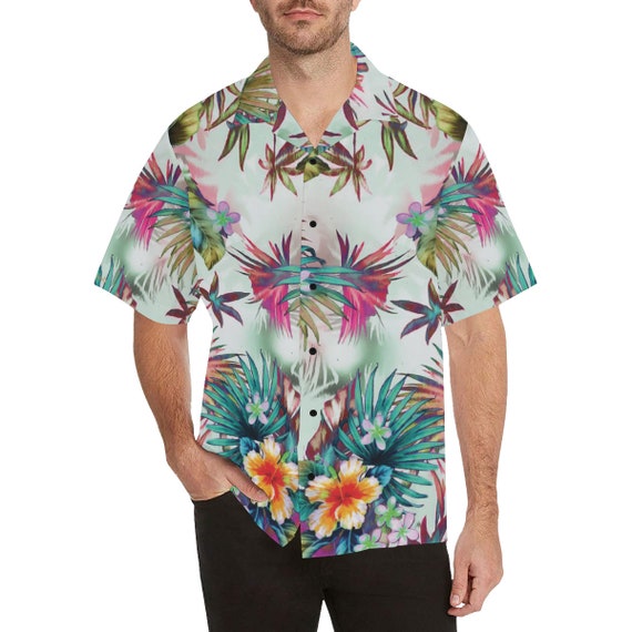 Hawaiian shirt -(aloha shirts men women vintage T-shirt buttons with sayings funny tie dye tank top short long sleeve custom personalized)
