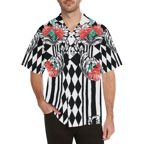 Hawaiian shirt -(aloha shirts men women vintage T-shirt buttons with sayings funny tie dye tank top short long sleeve custom personalized)