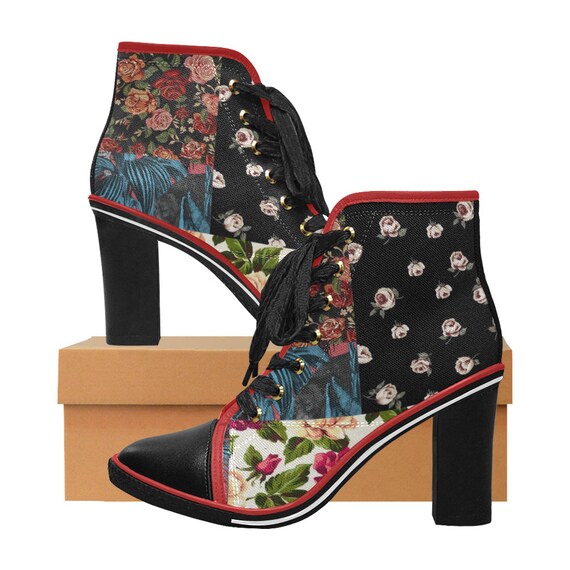 Heels -(shoes sneakers Flip-Flops sandals boots slip ons pumps athletic Ankle Cowboy gladiator strappy slides vintage stripper wedding)