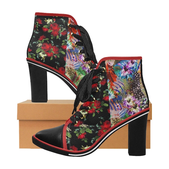 Heels -(shoes sneakers Flip-Flops sandals boots slip ons pumps athletic Ankle Cowboy gladiator strappy slides vintage stripper wedding)