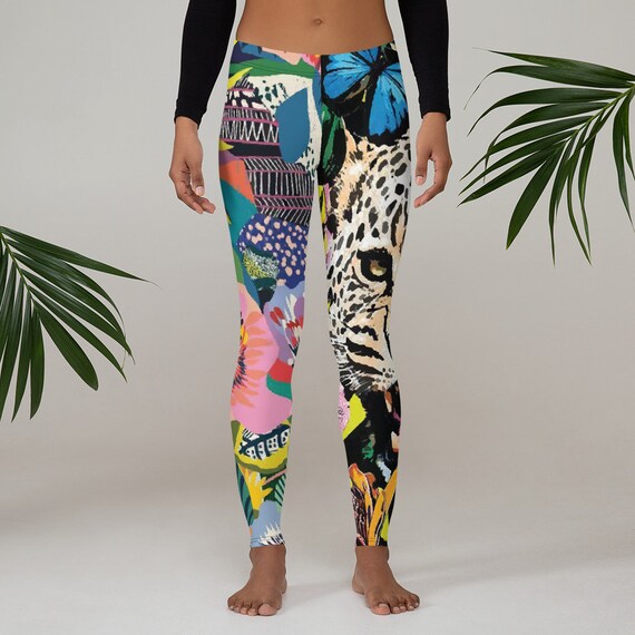 90's Vintage Leggings -(yoga gym tights pants sports swimwear bikini sweatpants jeans lingerie sweatshirt jeans underwear sweater 90s)