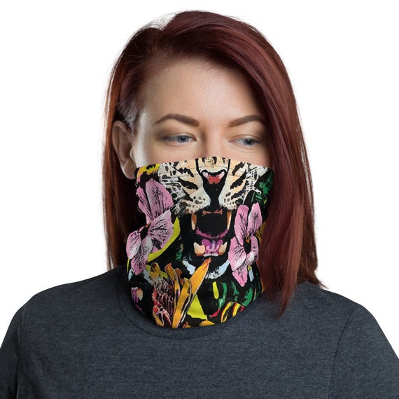 Face Mask Neck & head Gaiter -(gear scarf headband hats caps gloves sweatshirt shirt leggings yoga dress pants shoes jersey jewelry glasses