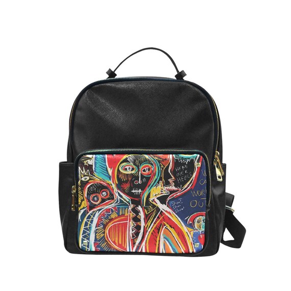 Backpack -(women men mini kids leather bag canvas laptop 90s purse for girls waterproof school college large small black vintage handbags)