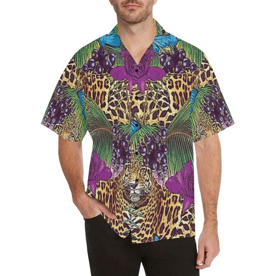 Hawaiian shirt -(aloha shirts men women vintage T-shirt buttons with sayings funny tie dye tank top short long sleeve custom personalized)