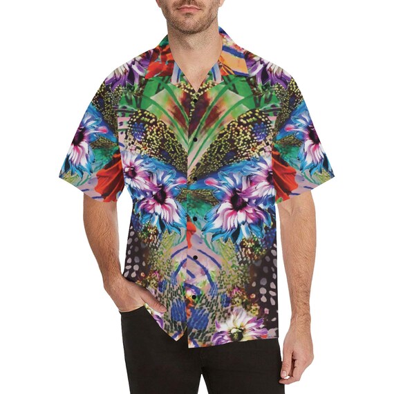 Hawaiian shirt aloha shirts men women vintage T-shirt | Etsy