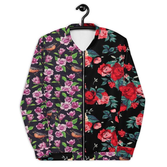 Unisex Bomber Jacket -(sweatshirts jersey sweater coat hoodies trench sweatpants pants jeans shirt yoga leggings 80's retro vintage 90s 90's