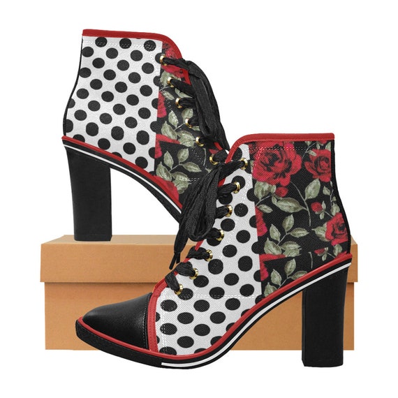 Heels -(shoes sneakers Flip-Flops sandals boots slip ons pumps athletic Ankle Cowboy gladiator strappy slides vintage stripper wedding)