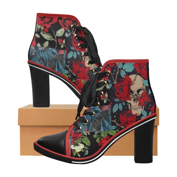 Heels -(shoes sneakers Flip-Flops sandals boots slip ons pumps athletic Ankle Cowboy gladiator strappy slides vintage stripper wedding)
