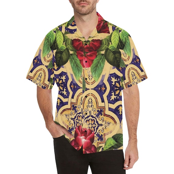 Hawaiian shirt -(aloha shirts men women vintage T-shirt buttons with sayings funny tie dye tank top short long sleeve custom personalized)