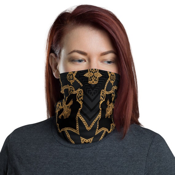 Face Mask Neck & head Gaiter -(gear scarf headband hats caps gloves sweatshirt shirt leggings yoga dress pants shoes jersey jewelry glasses